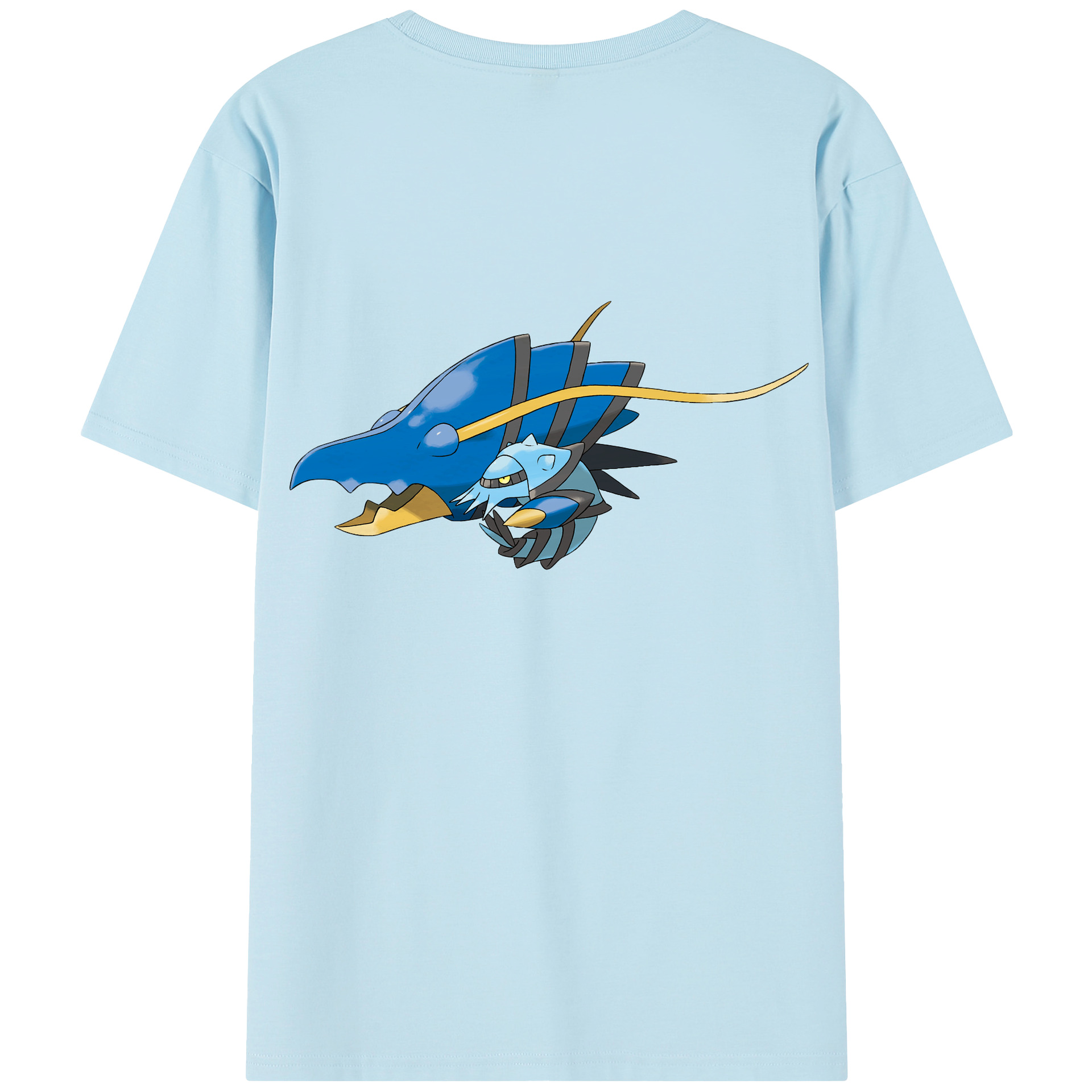 （画像用） ポケットモンスター Pokémon 綿100％半袖Tシャツ（背面プリント）